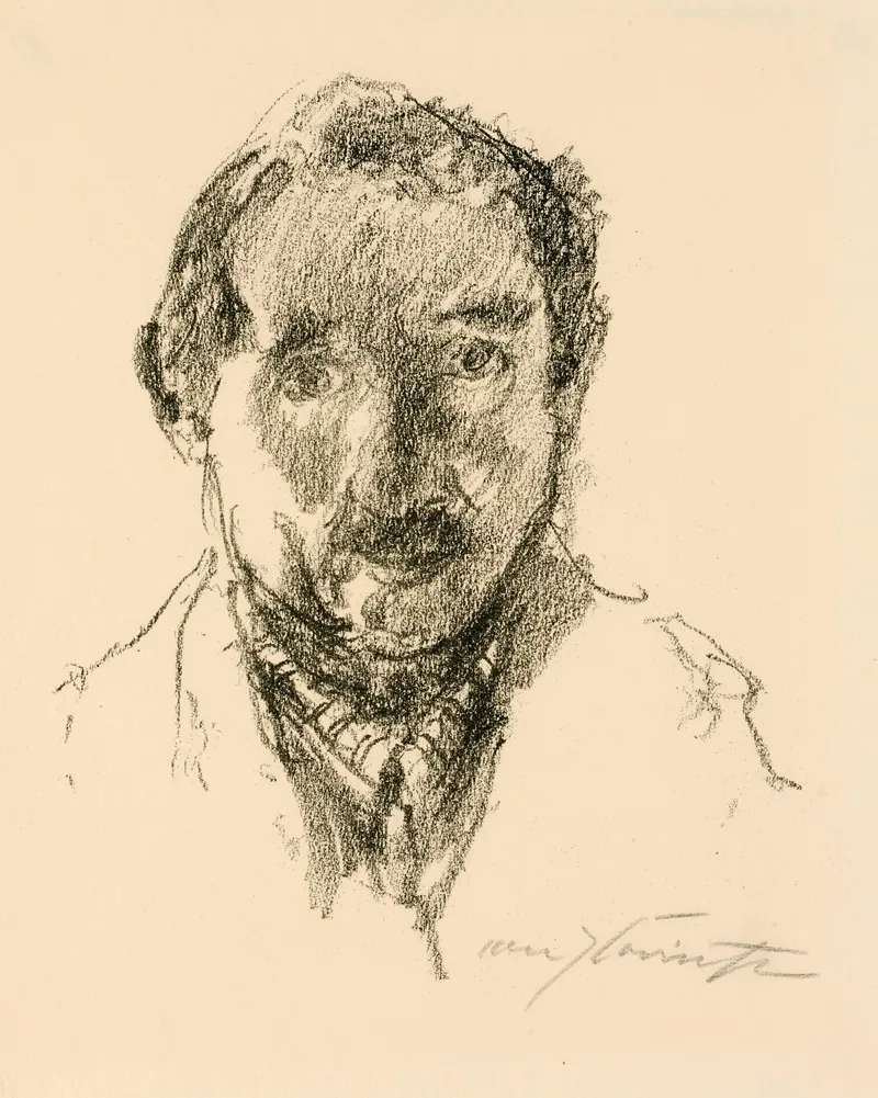 Self Portrait 179 Wall Art by Lovis Corinth - High-Resolution Digital Print