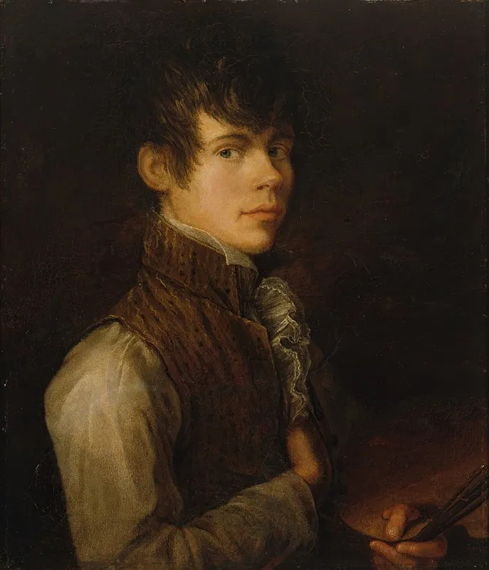 Self Portrait 1805 Wall Art by Alexander Lauréus - High-Resolution Digital Print