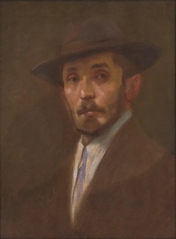Self Portrait 195 Wall Art by Milan Thomka Mitrovský - High-Resolution Digital Print