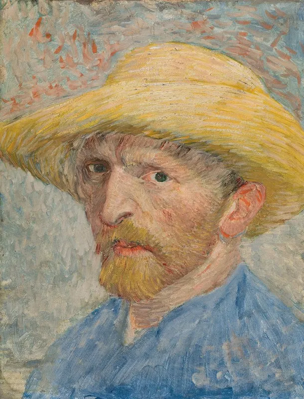 Self Portrait 201 Wall Art by Vincent van Gogh - High-Resolution Digital Print