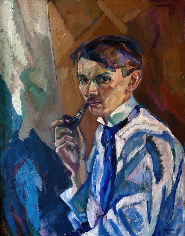 Self Portrait 205 Wall Art by Axel Törneman - High-Resolution Digital Print