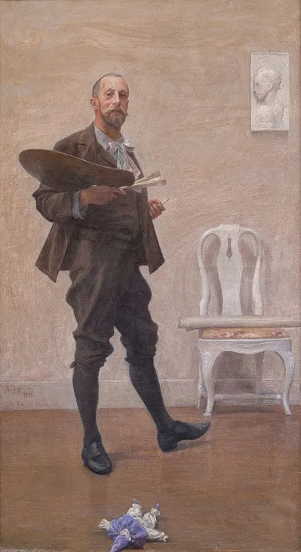 Self Portrait 213 Wall Art by J.A.G. Acke - High-Resolution Digital Print