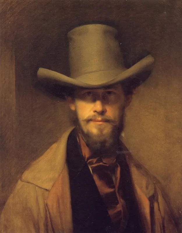 Self Portrait 226 Wall Art by Franz Eybl - High-Resolution Digital Print
