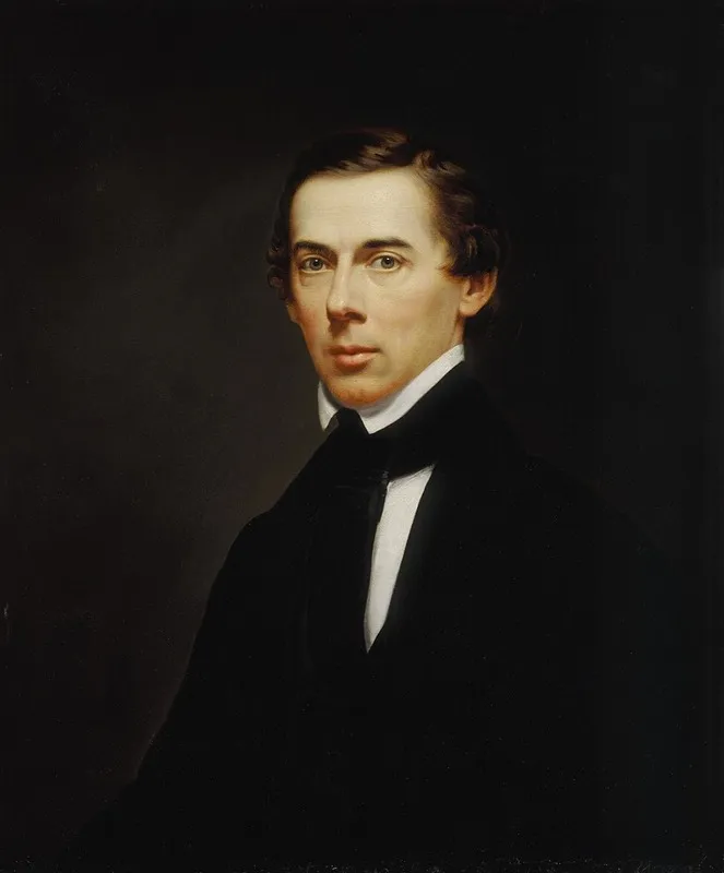 Self Portrait 319 Wall Art by Frederick Randolph Spencer - High-Resolution Digital Print