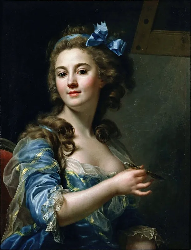 Self Portrait 32 Wall Art by Marie-Gabrielle Capet - High-Resolution Digital Print