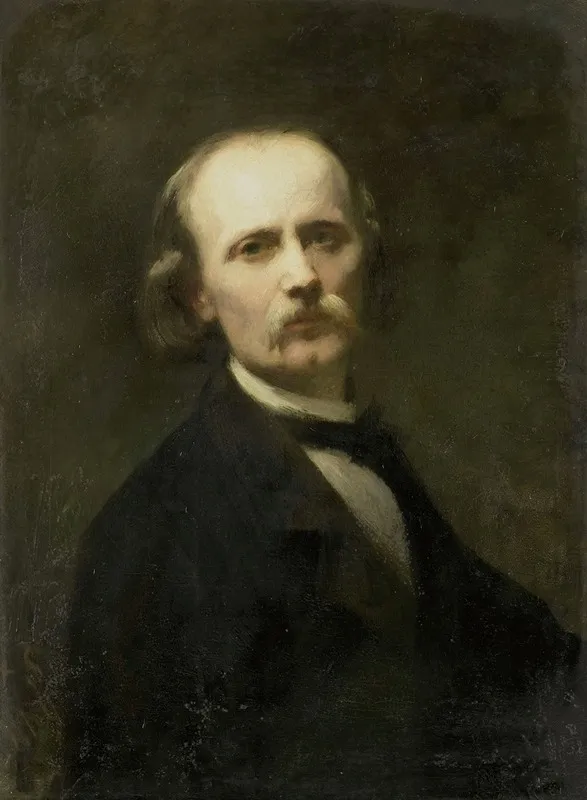 Self Portrait 343 Wall Art by Johann Georg Schwartze - High-Resolution Digital Print
