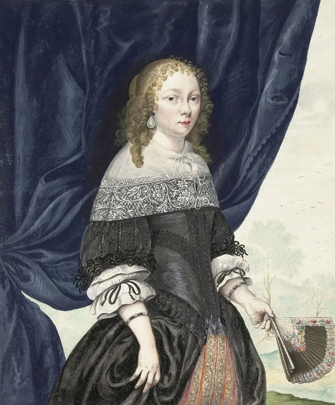 Self Portrait 359 Wall Art by Gesina ter Borch - High-Resolution Digital Print