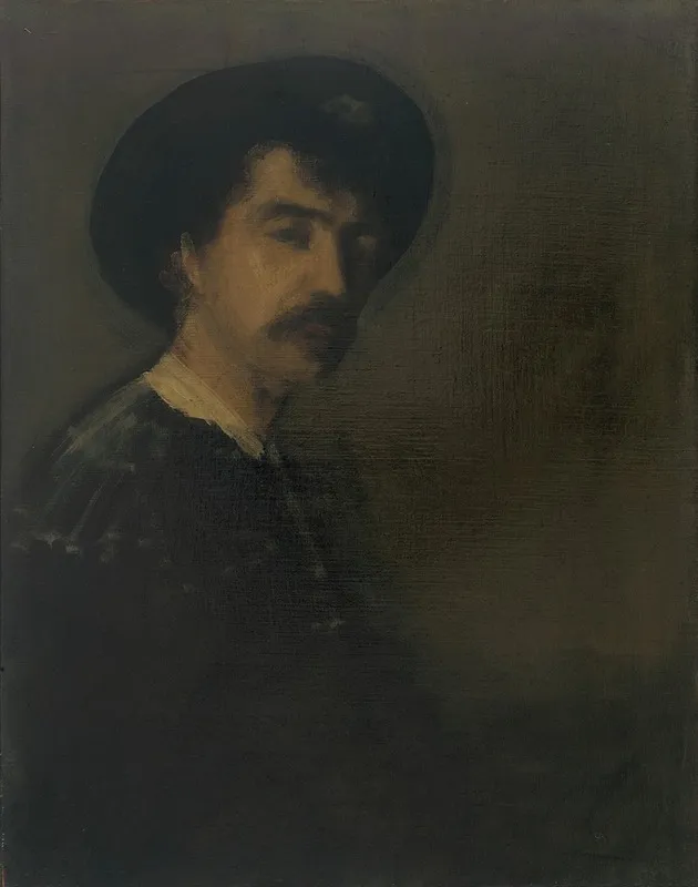 Self Portrait 394 Wall Art by James Abbott McNeill Whistler - High-Resolution Digital Print