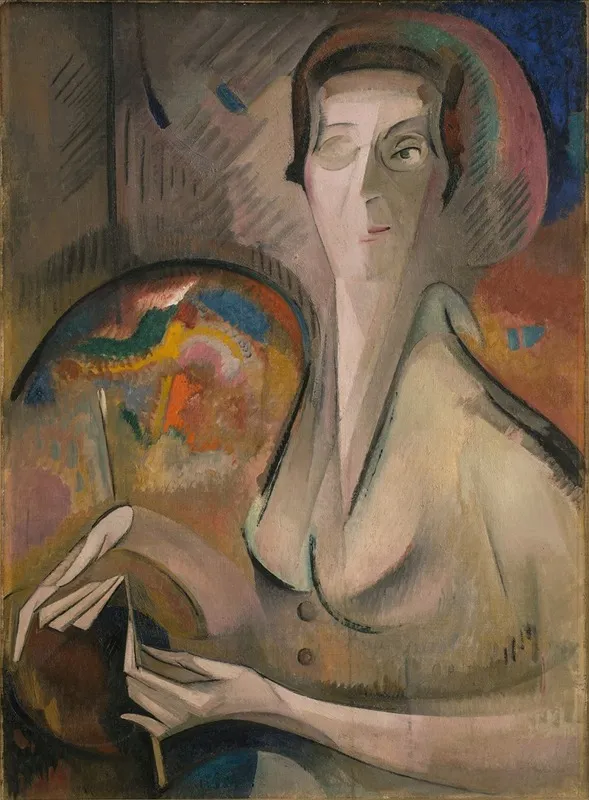 Self Portrait 460 Wall Art by Alice Bailly - High-Resolution Digital Print