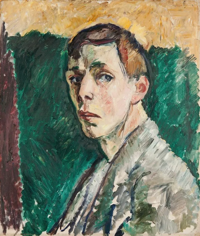 Self Portrait 466 Wall Art by Gösta Sandels - High-Resolution Digital Print