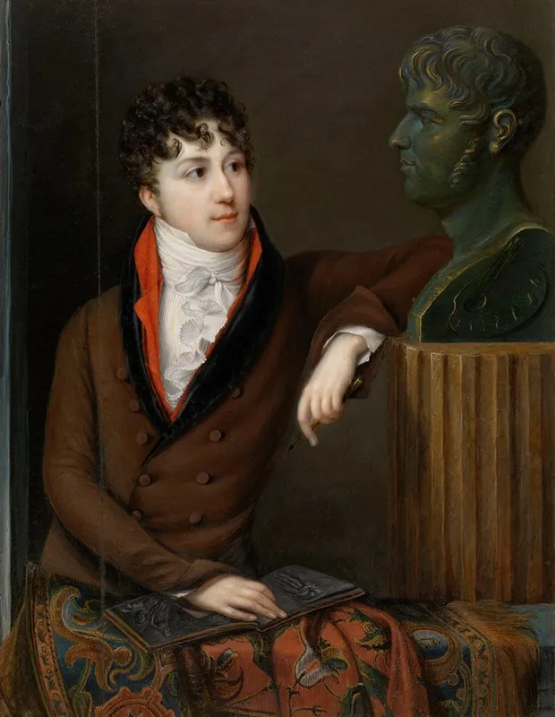 Self Portrait 494 Wall Art by Alexandre Delatour - High-Resolution Digital Print
