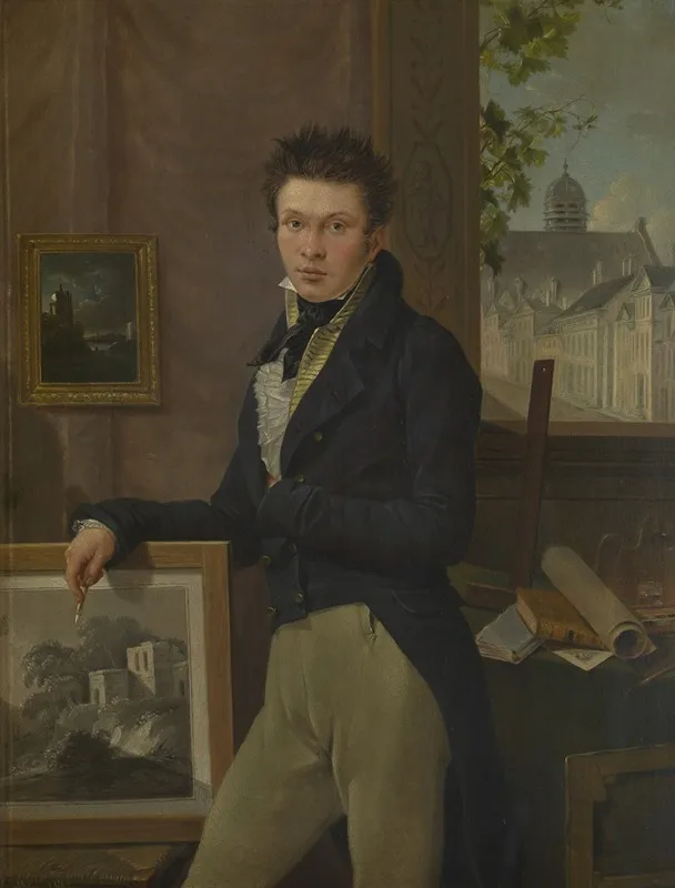 Self Portrait 495 Wall Art by Anton Pierre Steyaert - High-Resolution Digital Print