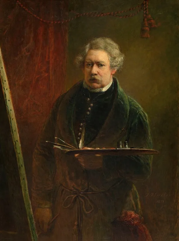 Self Portrait 508 Wall Art by Jacques-Joseph Eeckhout - High-Resolution Digital Print