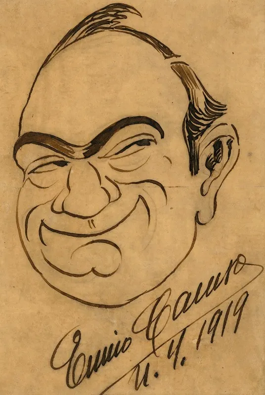Self Portrait 540 Wall Art by Enrico Caruso - High-Resolution Digital Print