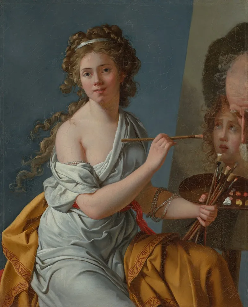 Self Portrait 586 Wall Art by Marie Guilhelmine Benoist - High-Resolution Digital Print