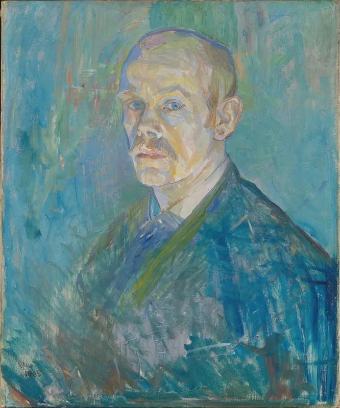Self Portrait 607 Wall Art by Oluf Wold-Torne - High-Resolution Digital Print
