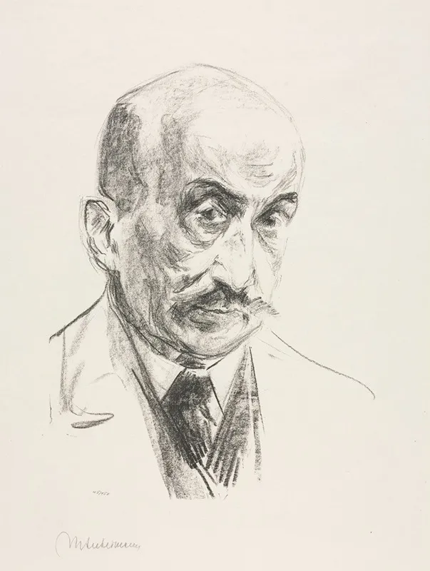 Self Portrait 611 Wall Art by Max Liebermann - High-Resolution Digital Print