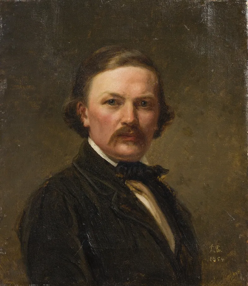 Self Portrait 639 Wall Art by Ferdinand Fagerlin - High-Resolution Digital Print
