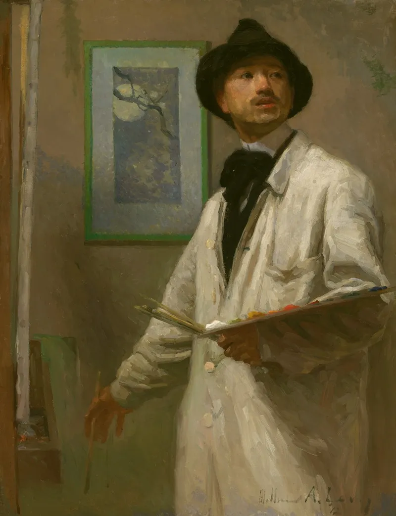 Self Portrait 657 Wall Art by William Auerbach-Levy - High-Resolution Digital Print