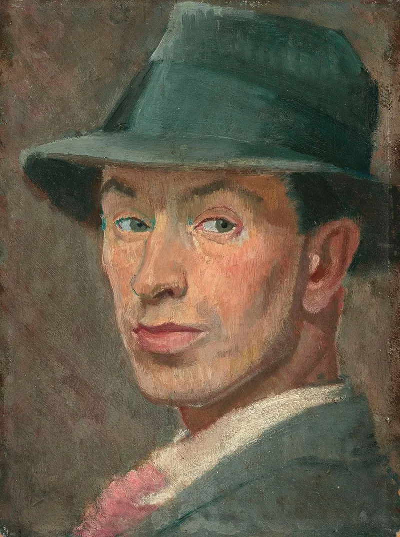 Self Portrait 700 Wall Art by Isaac Rosenberg - High-Resolution Digital Print