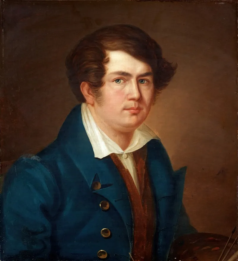 Self Portrait 740 Wall Art by Carl Wilhelm Nordgren - High-Resolution Digital Print