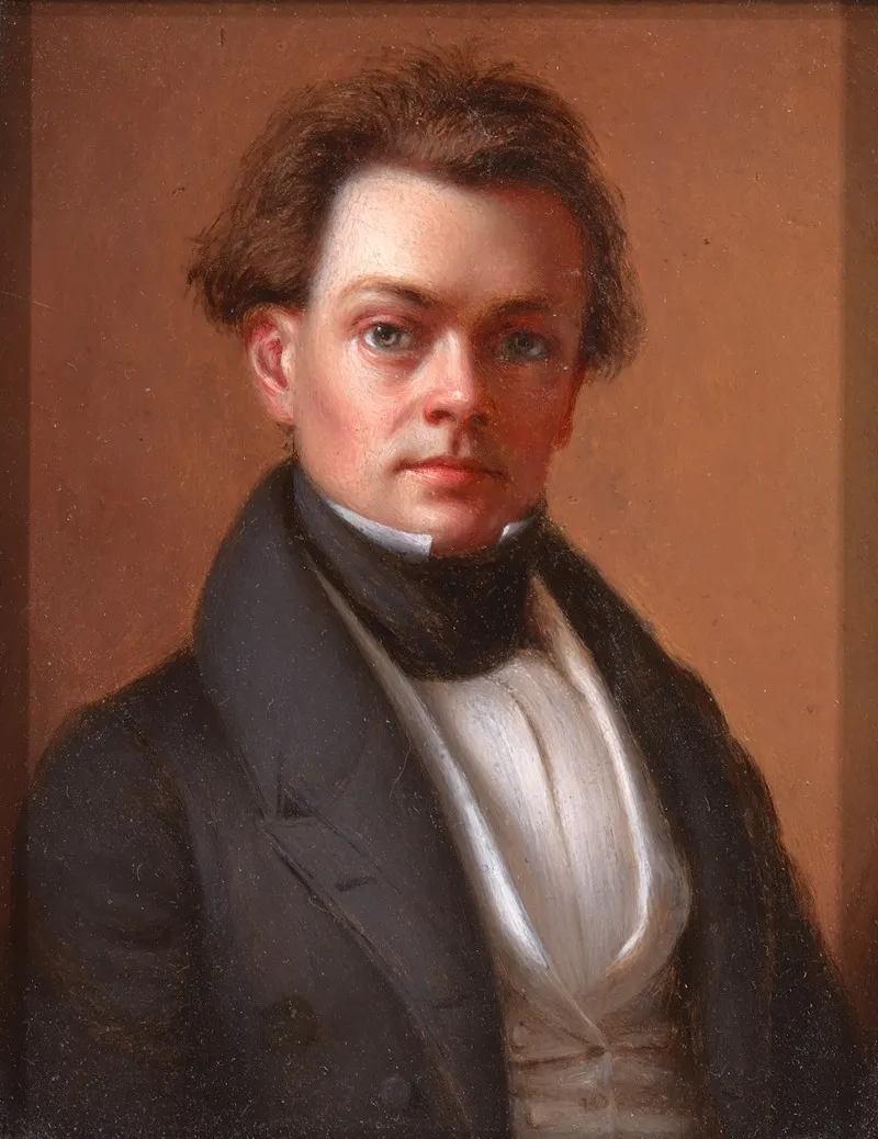 Self Portrait 747 Wall Art by Oliver Tarbell Eddy - High-Resolution Digital Print