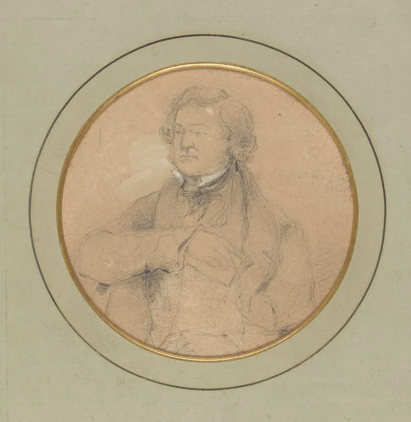 Self Portrait 812 Wall Art by William Makepeace Thackeray - High-Resolution Digital Print