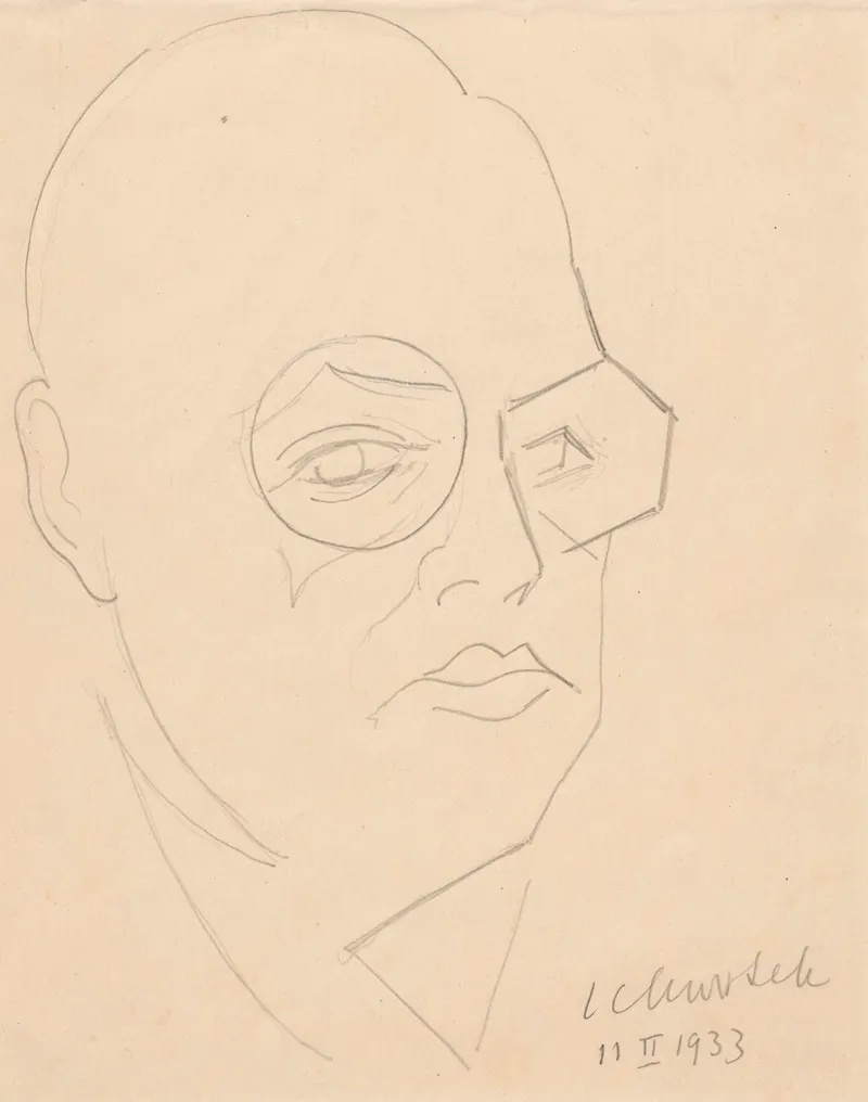 Self Portrait 834 Wall Art by Leon Chwistek - High-Resolution Digital Print
