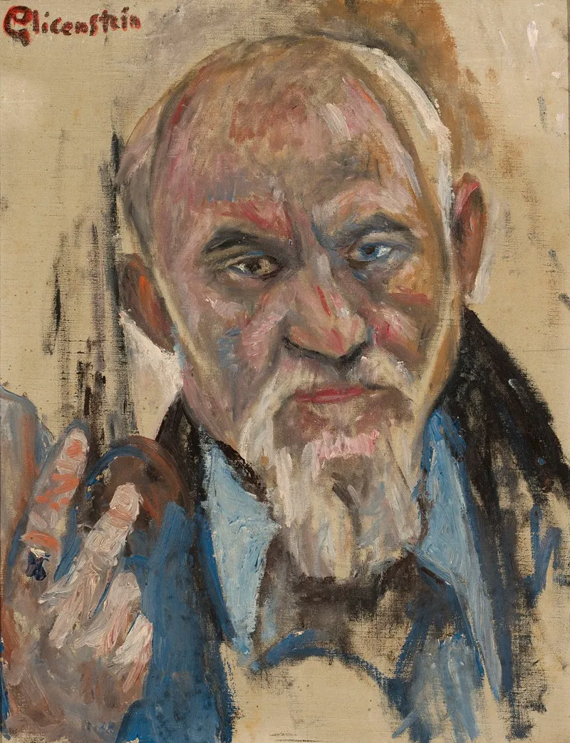Self Portrait 848 Wall Art by Henryk Glicenstein - High-Resolution Digital Print