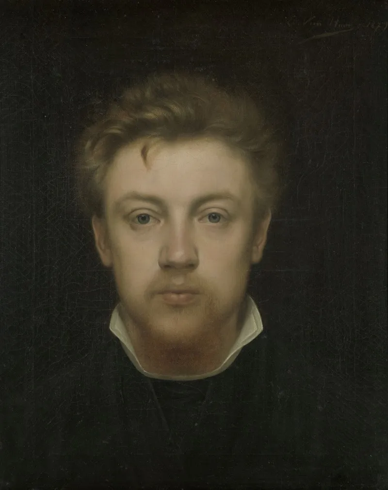 Self Portrait 891 Wall Art by Edmond Van Hove - High-Resolution Digital Print