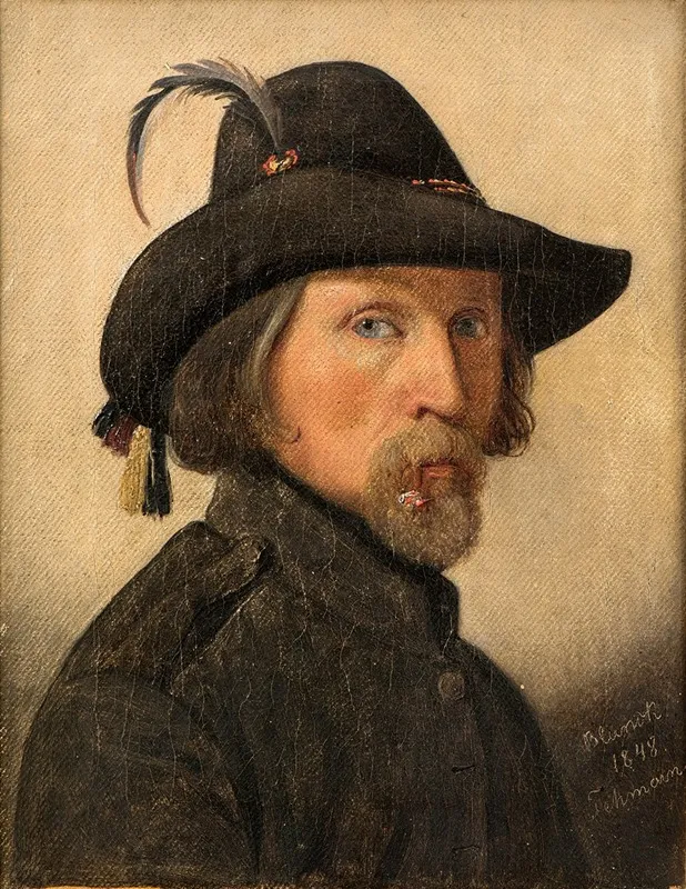 Self Portrait As Legionnaire Wall Art by Ditlev Blunck - High-Resolution Digital Print