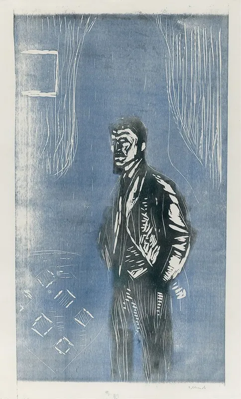 Self Portrait In Moonlight