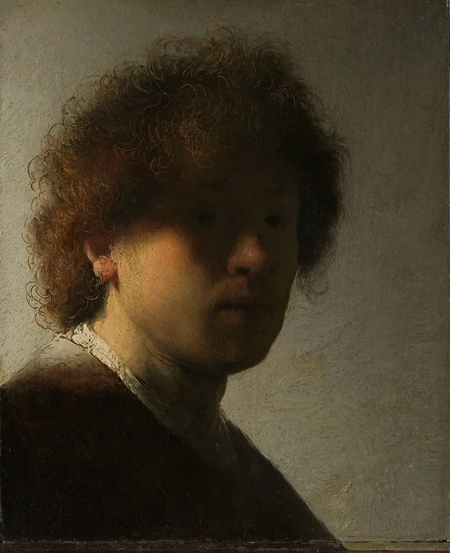 Self Portrait Rembrandt Van Rijn Wall Art by Rembrandt van Rijn - High-Resolution Digital Print