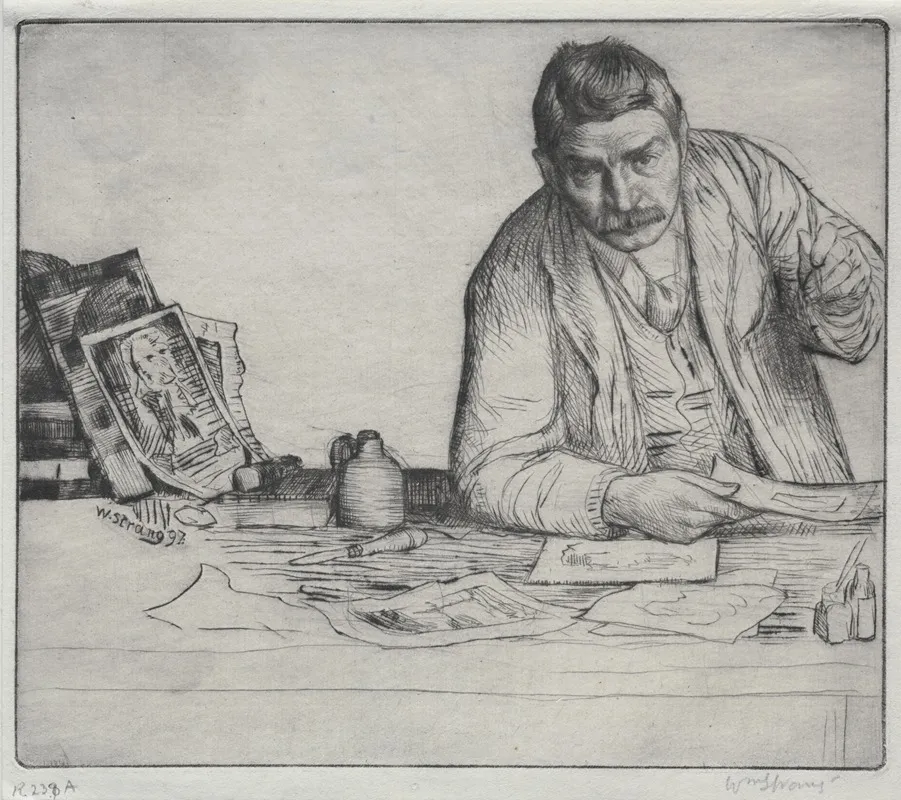 Self Portrait The Etcher 2
