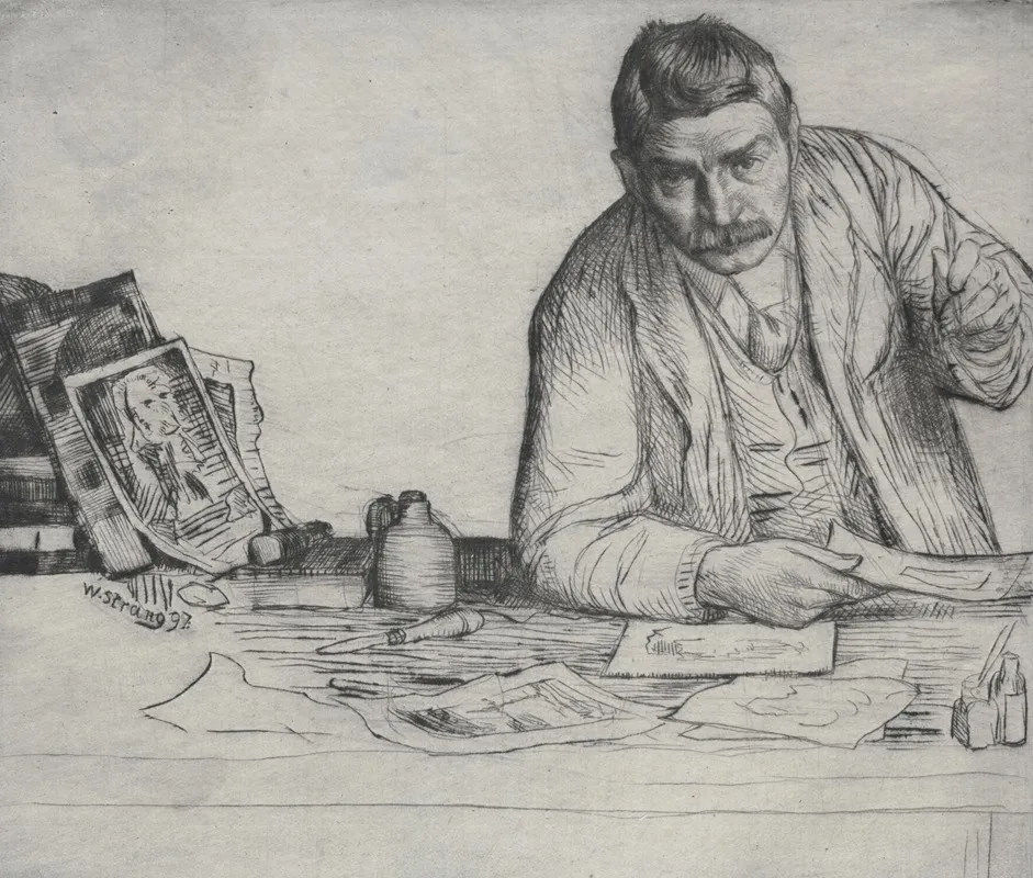 Self Portrait The Etcher