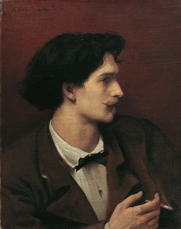 Self Portrait With Cigarette