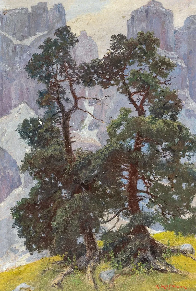 Sella Group Wall Art by Karl Hofmann - High-Resolution Digital Print
