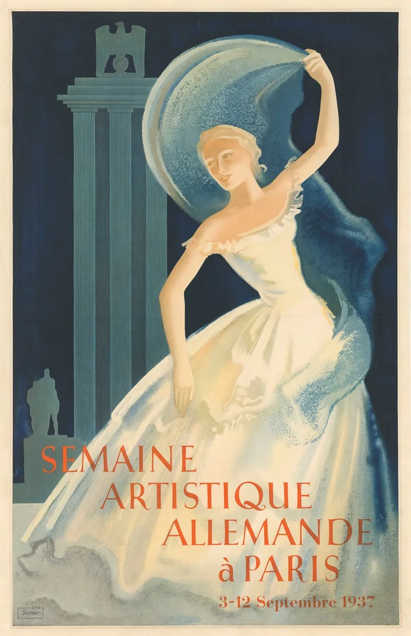 Semaine Artistique Allemande A Paris 3 12 Septembre 1937 2 Wall Art by Erasmusdruck - High-Resolution Digital Print