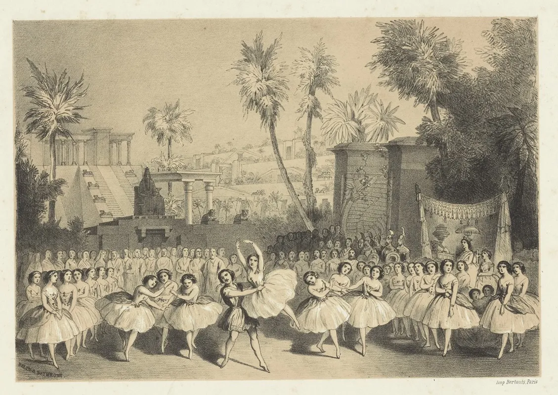 Semiramide Wall Art by Auguste Belin - High-Resolution Digital Print