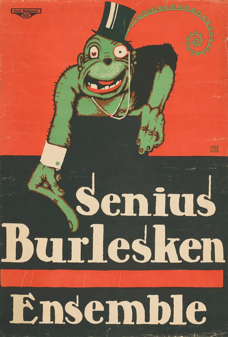 Senius Burlesken Ensemble Wall Art by Joe Loe - High-Resolution Digital Print