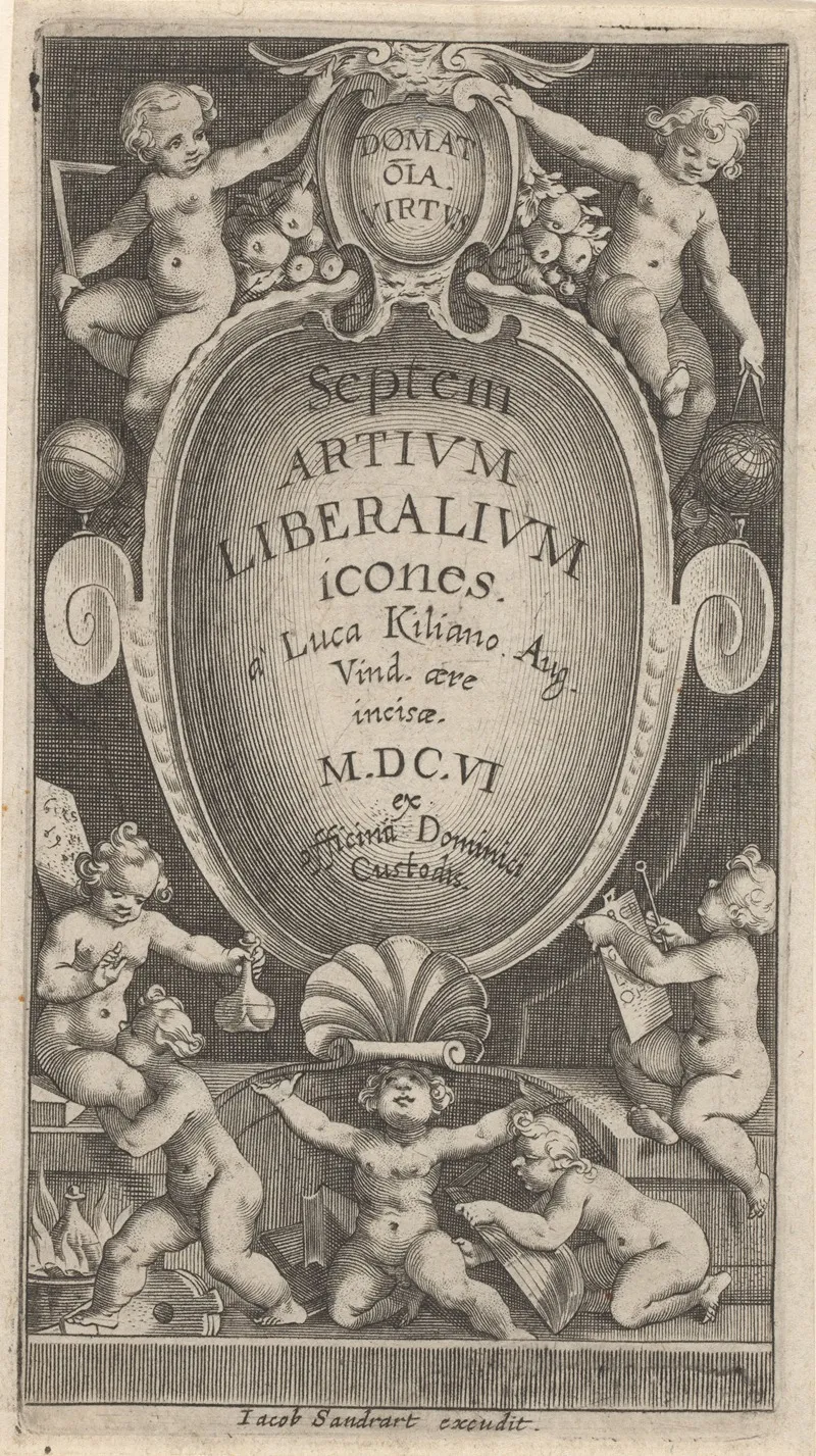 Septem Artium Liberalium Icones Titlepage