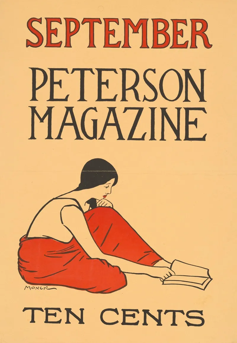 September Peterson Magazine Ten Cents Wall Art by Monck - High-Resolution Digital Print