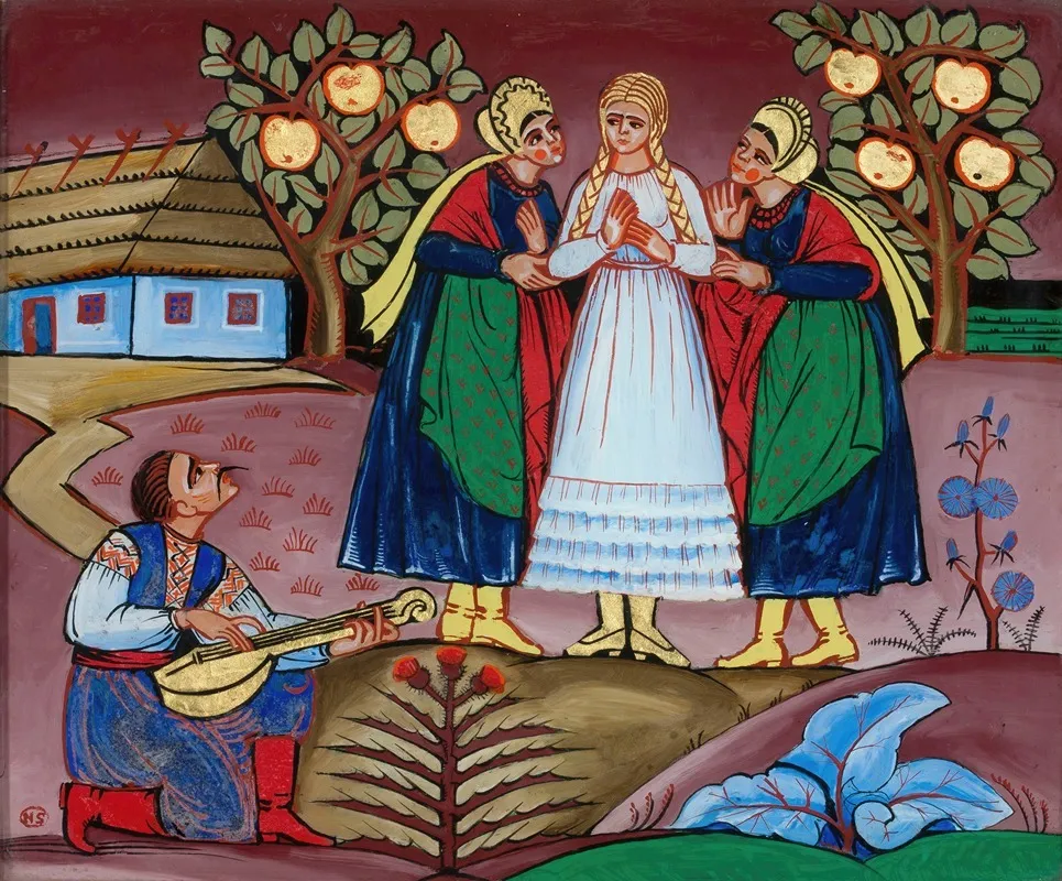Serenade 7 Wall Art by Helena Schrammówna - High-Resolution Digital Print