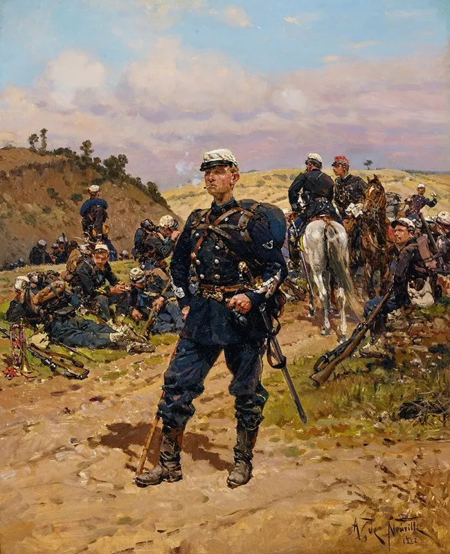 Sergent Major De Chasseur A Pied