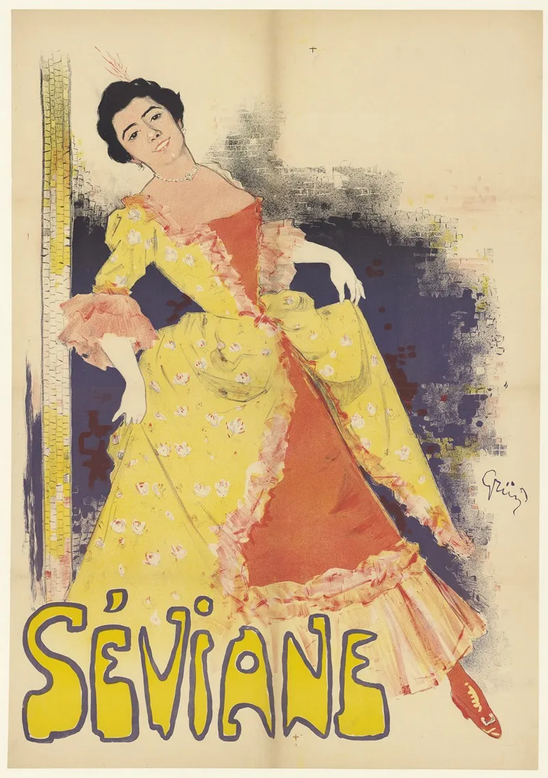 Serviane Wall Art by Jules-Alexandre Grün - High-Resolution Digital Print