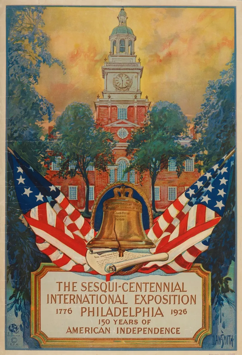 Sesquicentennial International Exposition Wall Art by Dan Smith - High-Resolution Digital Print