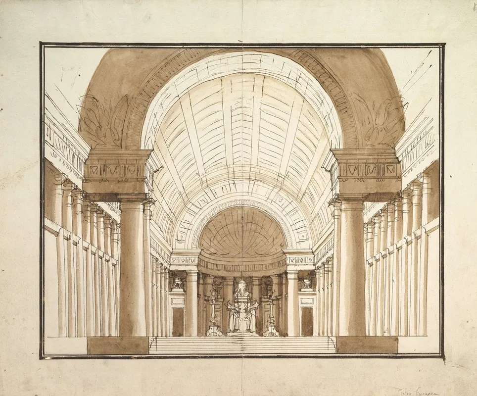 Set Design Wall Art by Pietro Gonzaga - High-Resolution Digital Print