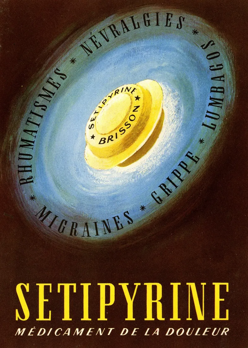 Setipyrine Wall Art by Laboratoires Brisson - High-Resolution Digital Print