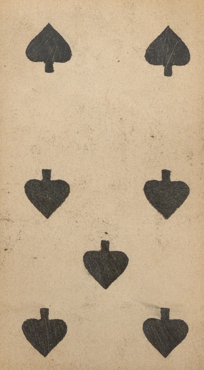 Seven Of Spades Wall Art by Carl Holdhaus - High-Resolution Digital Print
