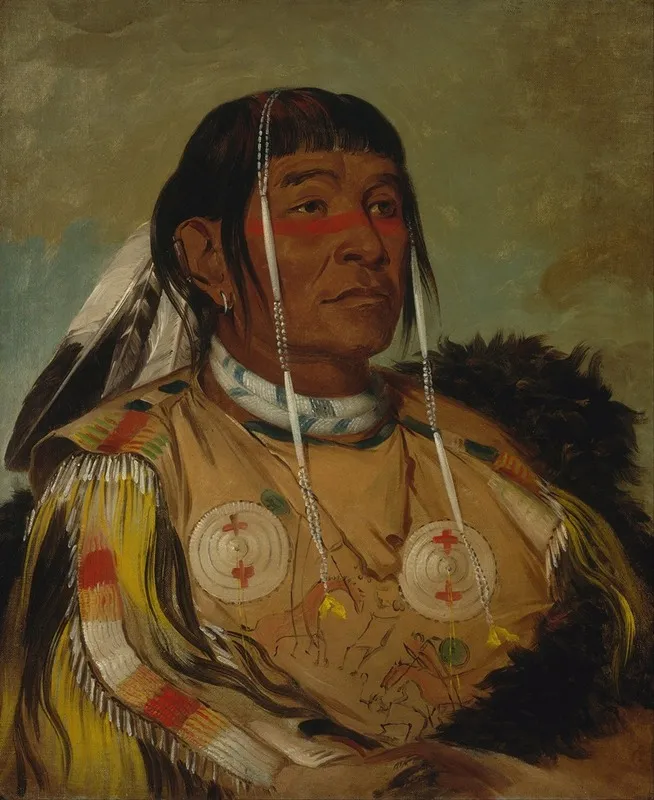 Sha Co Pay The Six Chief Of The Plains Ojibwa